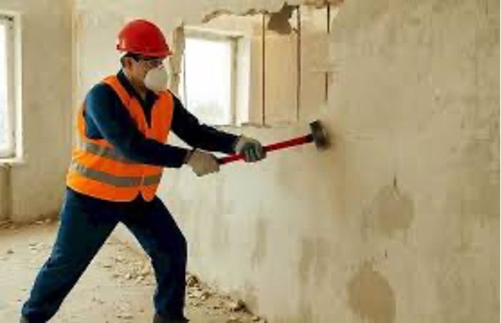 Démolition de cloison privative dans un immeuble ancien Démolition de cloison privative dans un immeuble ancien